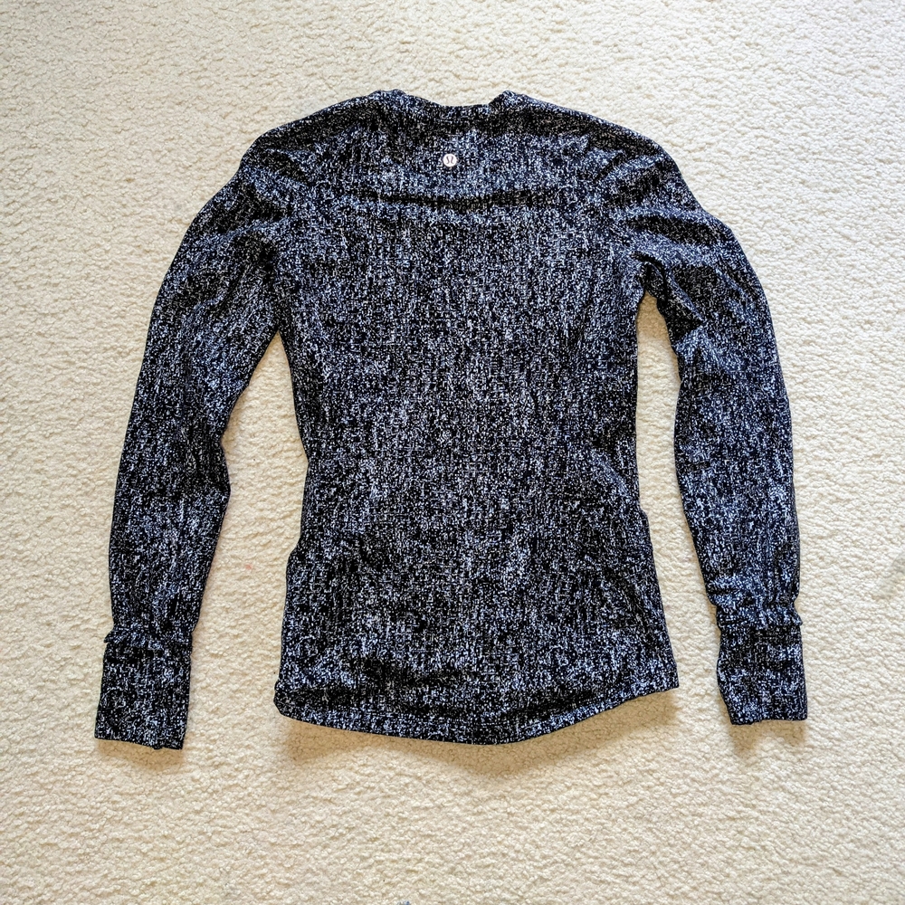 Lululemon Women's Running Long Sleeve Top Grey